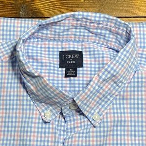 J. Crew slim flex check shirt